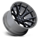 Fuel 1PC CATALYST 17X9 6X5.5 106 +1 G-BLK BRDT Wheels