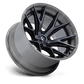 Fuel 1PC CATALYST 18X9 6X5.5 106 +1 G-BLK BRDT Wheels