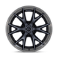 Fuel 1PC CATALYST 17X9 6X5.5 106 +1 G-BLK BRDT Wheels