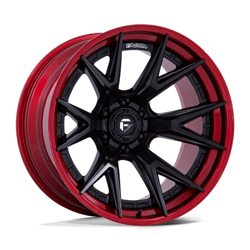 Fuel 1PC CATALYST 17X9 6X135 87 +1 M-BLK RD Wheels