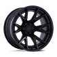Fuel 1PC CATALYST 18X9 6X135 87 +1 M-BLK G-BLK Wheels