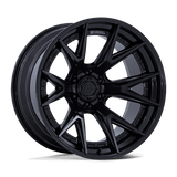 Fuel 1PC CATALYST 17X9 6X5.5 106 +1 M-BLK G-BLK Wheels