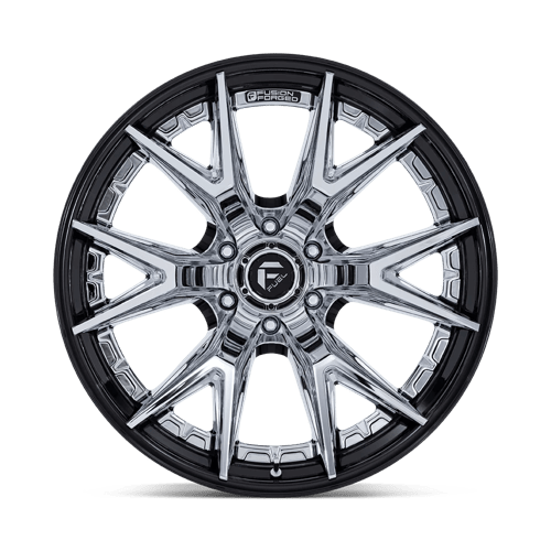 Fuel 1PC CATALYST 17X9 6X5.5 106 +1 CHR G-BLK Wheels