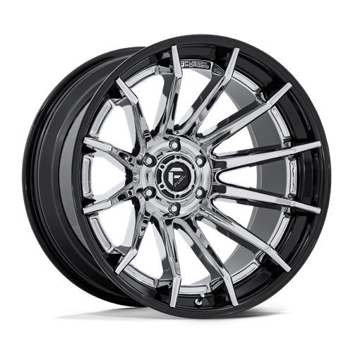 Fuel 1PC BURN 20X10 5X5 71 -18 CHR G-BLK Wheels