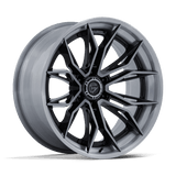Fuel 1PC MUTINY 20X10 8X6.5 125 -18 G-BLK BRDT Wheels