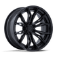 Fuel 1PC MUTINY 20X10 8X6.5 125 -18 M-BLK G-BLK Wheels