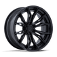 Fuel 1PC MUTINY 22X10 8X6.5 125 -18 M-BLK G-BLK Wheels