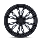Fuel 1PC MUTINY 22X10 8X180 124 -18 M-BLK G-BLK Wheels