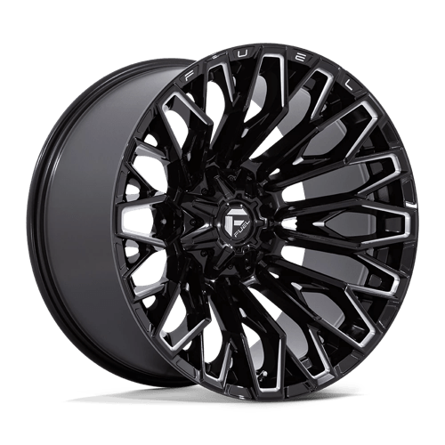 Fuel 1PC STRIKE 22X12 5X5.5/150 110 -44 GBLK MILL Wheels