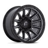Fuel 1PC PISTON 17X8.5 5X5 71 +25 M-GNMTL GB-LP Wheels