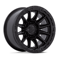 Fuel 1PC D866 17X8.5 6X5.5 BLK-OUT GB-LP 25MM Wheels