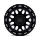 Fuel 1PC FLUX DRW 20X8.25 8X210 -201 BLK-OUT (DR) Wheels