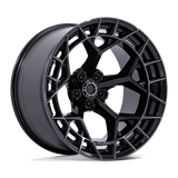 Fuel 1PC CHARGER 20X9 5X5 71 +1 G-BLK BRS-DDT Wheels