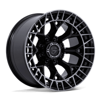 Fuel 1PC D873 20X9 8X6.5 G-BLK BRS-DDT 1MM Wheels