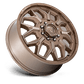 Fuel 1PC FLUX DRW 22X8.25 8X200 +104 BR (F) Wheels