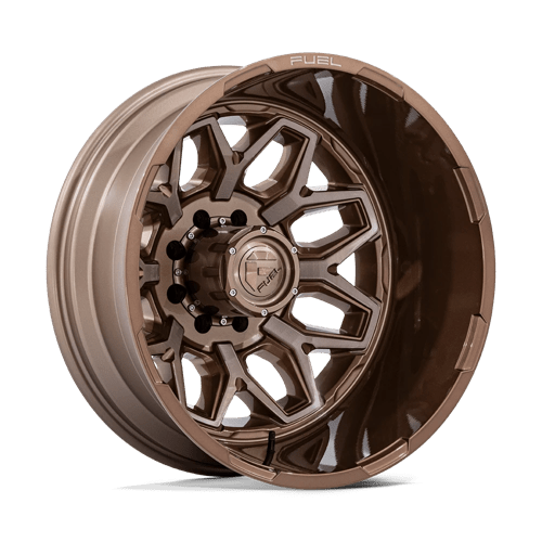 Fuel 1PC D876 22X8.25 8X200 PLTNM-BRNZ -201MM Wheels