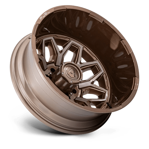 Fuel 1PC D876 22X8.25 8X200 PLTNM-BRNZ -201MM Wheels