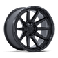 Fuel 1PC CIRCUIT 17X9 5X5 71 -12 M-BLK Wheels