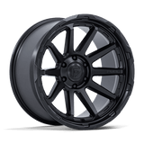 Fuel 1PC CIRCUIT 17X8.5 5X5 71 +25 M-BLK Wheels