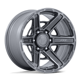 Fuel 1PC GAMBIT 17X9 6X135 87 -12 PLTNM Wheels
