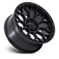 Fuel 1PC TALON 20X9 5X5 71 +20 BLK-OUT Wheels