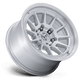 Fuel 1PC SPUR 17X9 6X4.5 66 -12 G-SLV-MCH-FC Wheels