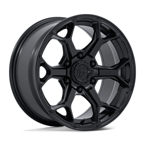 Fuel 1PC SPLICER 17X9 6X135 87 +1 BLK-OUT Wheels