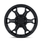 Fuel 1PC SPLICER 17X9 6X4.5 66 +1 BLK-OUT Wheels