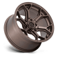 Fuel 1PC SPLICER 17X8.5 6X4.5 66 +25 B-BRNZ Wheels