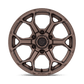 Fuel 1PC SPLICER 17X9 6X5.5 106 -12 B-BRNZ Wheels