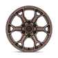 Fuel 1PC SPLICER 17X8.5 6X4.5 66 +25 B-BRNZ Wheels