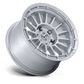 Fuel 1PC ASCEND 17X9 6X4.5 66 +1 G-SLV-MCH-FC Wheels