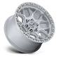 Fuel 1PC PUMA 17X9 6X4.5 66 -12 G-SLV-MCH-FC Wheels
