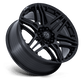 Fuel 1PC WEAPON 22X9.5 6X135 87 +20 G-BLK Wheels