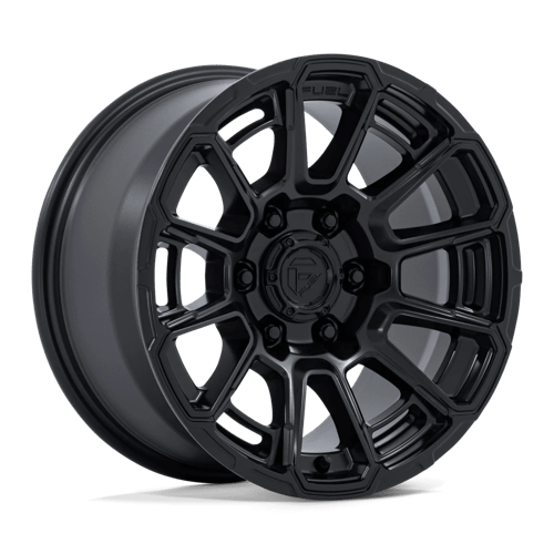 Fuel 1PC FOXHOUND 17X9 6X4.5 66 +1 BLK-OUT Wheels