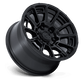 Fuel 1PC FOXHOUND 17X9 6X135 87 +1 BLK-OUT Wheels
