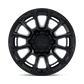 Fuel 1PC FOXHOUND 17X9 6X135 87 +1 BLK-OUT Wheels
