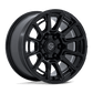 Fuel 1PC FOXHOUND 17X9 6X5.5 106 +1 G-BLK Wheels