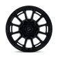 Fuel 1PC FOXHOUND 18X9 6X4.5 66 +20 G-BLK Wheels