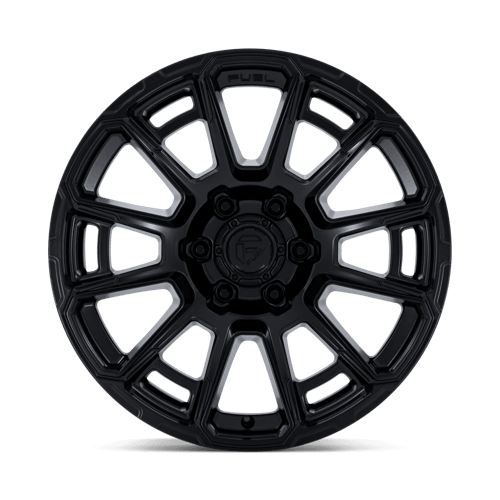 Fuel 1PC FOXHOUND 20X9 6X4.5 66 +1 BLK-OUT Wheels