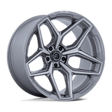 Fuel 1PC FLUX 20X10 5X5 71 -18 PLTNM Wheels