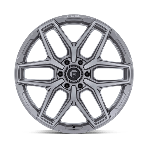 Fuel 1PC FLUX 24X10 6X5.5 106 +0 PLTNM Wheels