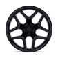 Fuel 1PC FLUX 24X10 6X5.5 106 +0 G-BLK Wheels
