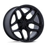 Fuel 1PC FLUX 17X9 5X5 71 +1 BLK-OUT Wheels