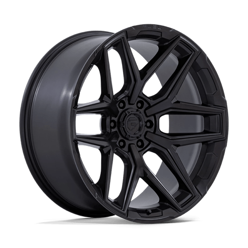 Fuel 1PC FLUX 17X9 6X5.5 106 -12 BLK-OUT Wheels
