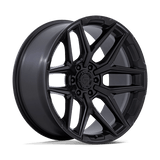 Fuel 1PC FLUX 22X9.5 6X5.5 106 +20 BLK-OUT Wheels