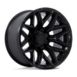 Fuel 1PC FLUX 20X10 8X170 125 -18 BLK-OUT Wheels