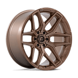 Fuel 1PC FLUX 20X10 6X5.5 106 -18 PLTNM-BRNZ Wheels