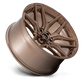 Fuel 1PC FLUX 20X8.5 6X5.5 95 +45 PLTNM-BRNZ Wheels