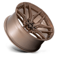Fuel 1PC FLUX 24X10 6X5.5 106 +0 PLTNM-BRNZ Wheels